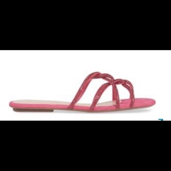 Schultz Sparkling Fuchsia Slip On Sandals NWT - Picture 9 of 12